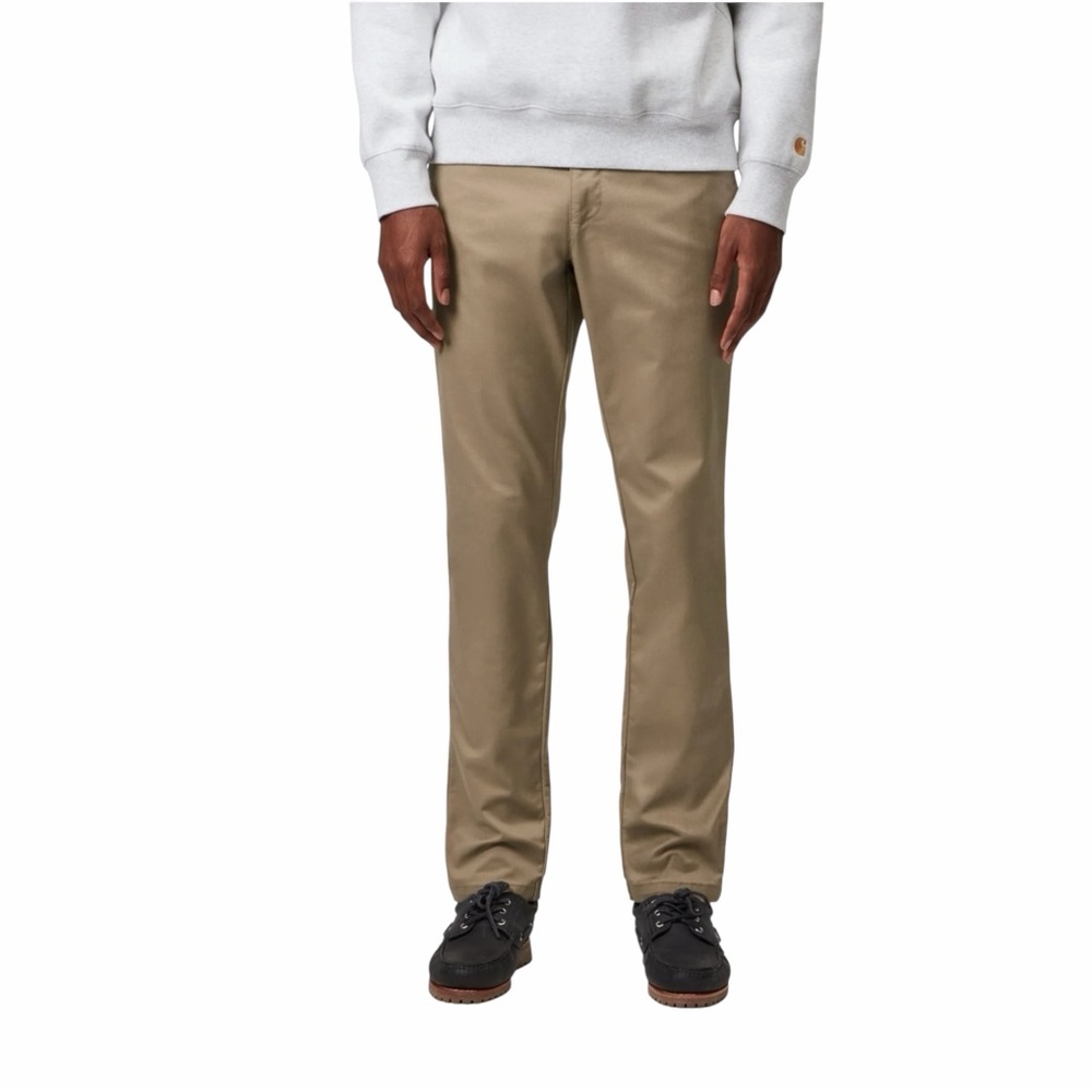 Carhartt WIP Work In Progress Tan Khaki Twill Vicious Pants size 29X32